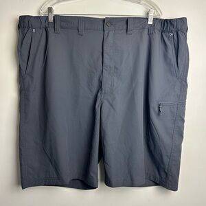 Wrangler Shorts Mens Size 46 Outdoor Hiking Workout Gray lightweight Pockets